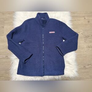 Vineyard Vines Navy Teddy Jacket